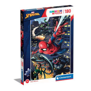 Clementoni 29782 - Marvel Spiderman - 180 Teile Puzzle Supercolor