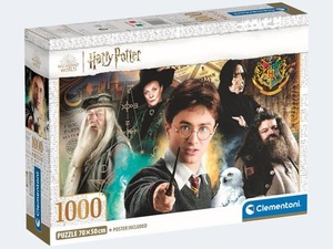 Clementoni 39787 - Harry Potter - 1000 Teile Puzzle - Harry Potter Compact