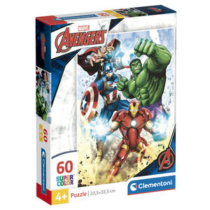 Clementoni 26193 - Marvel Avengers - 60 Teile Puzzle Supercolor