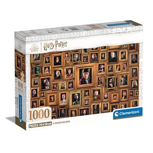 Clementoni 39786 - Harry Potter - 1000 Teile Puzzle - Impossible Harry Potter Compact