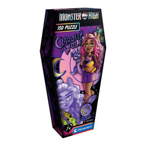 Clementoni 28183 - Monster High Clawdeen Wolf - 150 Teile Sarg-Puzzle