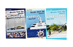 Geburtstagskarte Heute bist du... - 100 St�ck - 3 Motive