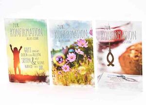 Konfirmationskarte - 100 St�ck - 3 Motive