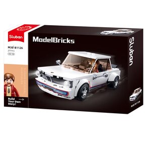 Sluban M38-B1126 - Model Bricks - Auto klassisch wei�