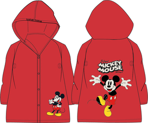 Mickey Mouse - Regenjacke dunkelrot f�r Jungs - Gr��e 98/104