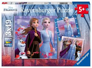 Disney Frozen 2 / Eisk�nigin 2 - Puzzle 3x49 Teile