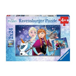 Disney Frozen / Die Eisk�nigin: Nordlichter - Puzzle 2x24 Teile