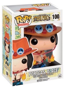 Funko 06358 - Pop! Animation - One Piece Portgas D. Ace #100