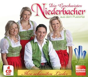 Die Geschwister Niederbacher: Ihre sch�nsten Lieder 4er-CD