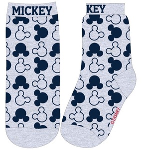 Mickey Mouse - Socken f�r Jungs - Gr��e 23-26 - Grau