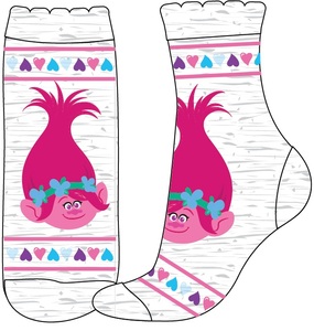 Trolls - Socken - Gr��e 31-34 - Grau