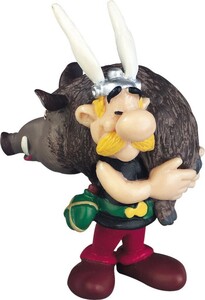 Asterix & Obelix - Spielfigur, Asterix mit Wildschwein Spielfigur