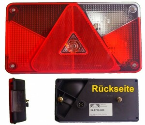 Aspck Multipoint 5 Leuchte rechts mit Rckfahrscheinwerfer + Bajonettanschluss