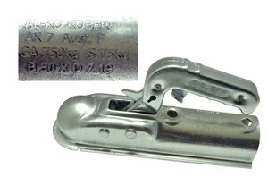 1 x AL-KO - Kugelkupplung - AK 7 PLUS -  50mm - Ausfhrung F