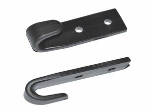 10x Schleuderhaken Planenhaken schwarz fr Expanderseil etc.