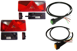 Aspck Multipoint 5 - MIT RFS - Leuchten Set - Leuchte R und L + Open End Kabel 3 m