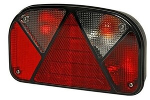 Asp�ck Multipoint 2 - Leuchte rechts, OHNE Nebelschlussleuchte OHNE Kennzeichenleuchte 24-7200-017