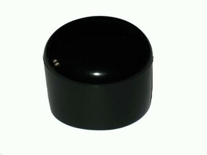 10 Stck Kappe fr Rundrohr D=30 mm L=26 mm Schwarz PVC 