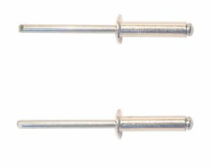 24 Stck Blindniet Aluminium mit Stahlnagel