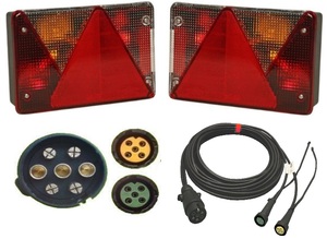 Aspck Multipoint 4 - Leuchten Set - 7polig 9,5 m Kabel + 2 x0,2m Abgang