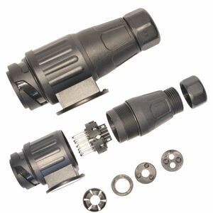 1 Stck Anhngerstecker 13polig Stecker Anhnger 12V - Schraubanschlssen PRO