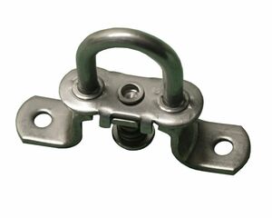 5 Stck - Drehverschluss fr Ovalsen - niro - 42x22mm - Nirosta