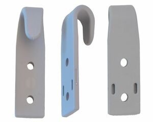 30 x Schleuderhaken Planenhaken GRAU f�r Expanderseil etc.