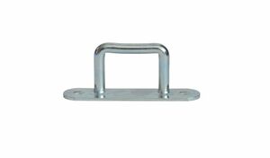 50 St�ck - B�gel-/ Riemenkrampen - 36x26 mm - Planenhaken - Stahl verzinkt