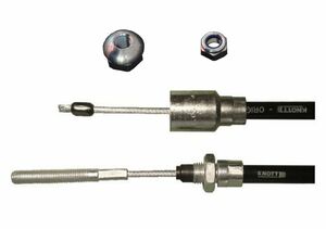 1 x Knott Bremsseil  33921-1.13 Hllenlnge: 1130 mm - Gesamtlnge: 1340 mm