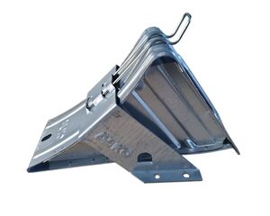 1 Stck - ALKO Unterlegkeil Metall UK36 ST Hemmschuh + Halter