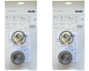 ALKO - 2er Radlager Set 1224802 - Lager 64/34x37 mm + Radmutter + Sicherung