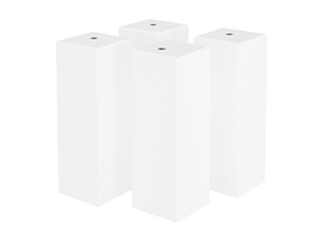 Set Erh�hung hohe F��e f�r Modell 60.86W zur Erh�hung hohes Bett 60.86W-01