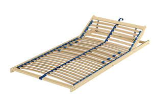 70.32-09-190 FV Federholzrahmen Lattenrost 90x190 cm  Kopfteil verstellbar