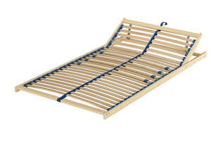 70.32-10-190 FV Federholzrahmen Lattenrost 100x190 cm Kopfteil verstellbar