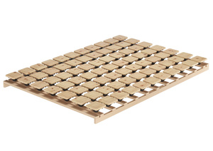 Metallfreier Rost 140x200 cm mit Tellersystem aus Zirbenholz 70.98-14