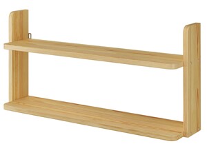Regal Wandregal B�cherbord B�cherregal Kiefer massiv f�r Etagenbetten 90.26-0