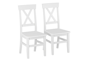 K�chenstuhl Doppelpack Massivholzstuhl Esszimmerstuhl Kiefer 2 St�hle 90.71-23-DW