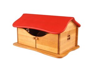 Drewart Bauernhaus, Farm, Haus aus Holz, Puppenhaus Holzhaus Stall 935-4028 