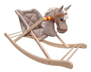Holz-Schaukelpferd f�r Kleinkinder Massivholz 96-221