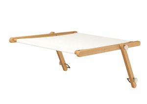 Liegestuhl-Zubeh�r Sonnendach helles Holz - Farbe w�hlbar V-10-300-361N