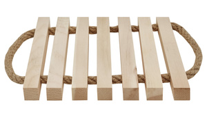 Topfuntersetzer aus Zirbenholz einzeln oder im Dreierpack V-40.10-038