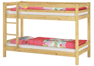 Stockbett Etagenbett Kinderzimmer Kiefer Zubeh�r w�hlbar 90x200 Kinderbett V-60.09-09