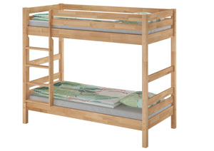 Etagenbett f�r Erwachsene Stockbett Buche massiv 90x200 Hochbett Zubeh�r w�hlbar V-60.17-09