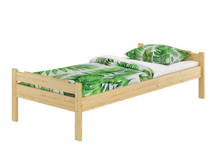 Bett Kiefer massiv 90x200 Einzelbett Singlebett Massivholz Zubeh�r w�hlbar V-60.31-09