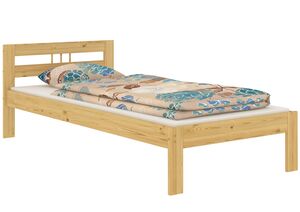 Bettrahmen Kieferbett natur 90x200 Einzelbett Massivholz Futonbett Zubeh�r w�hlbar V-60.64-09