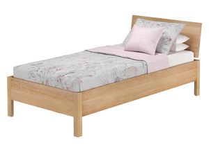 Metallfreies Einzelbett aus Buchenholz 100x200 mit w�hlbaren Zubeh�r V-60.93-10