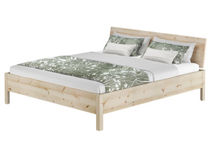 Massivholzbett Doppelbett metallfrei Zirbe massiv 180x200 mit w�hlbaren Zubeh�r V-60.95-18