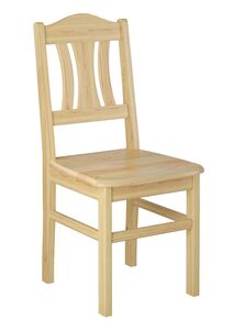 Kchenstuhl robust Massivholzstuhl Kiefer Esszimmerstuhl Doppelpack oder Einzelstuhl V-90.71-26