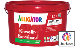 Alligator Kieselit-Bio-Mineral 12,5L - RAL 5004 Schwarzblau
