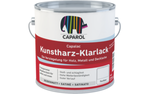 Caparol Capalac Kunstharz-Klarlack seidenmatt 375ml